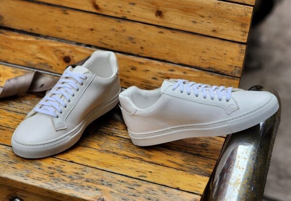 Grape Leather Sneakers