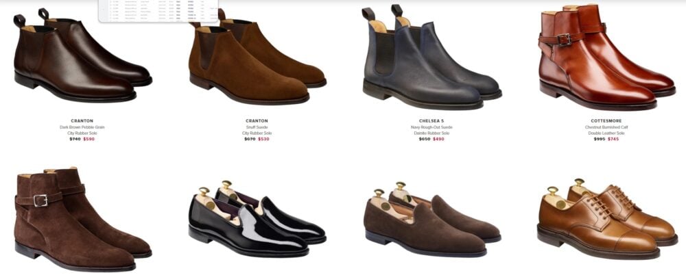 Crockett & Jones Summer Sale 2023